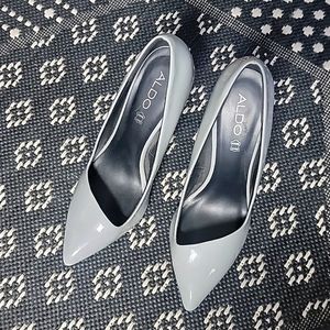 Aldo Grey heels size 8.5 US